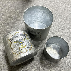 ถังโลหะสำหรับปลูกต้นไม้ในลานระเบียงทำจากเหล็กกัลวาไนซ์ออกแบบได้ตามต้องการ - Product Image 5