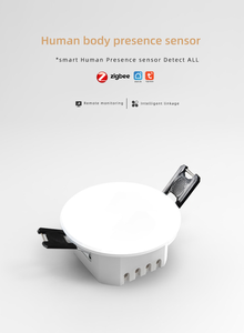 เซ็นเซอร์ตรวจจับการเคลื่อนไหวอัจฉริยะรุ่นใหม่ล่าสุดปี 2025 Zigbee PIR ตรวจจับการเคลื่อนไหวของมนุษย์แบบคงที่และแบบเคลื่อนไหว รองรับ Tuya Smart Life - Product Image 2