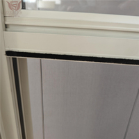 Fenêtre extérieure coulissante en alliage d'aluminium résistante aux intempéries, finition thermolaquée durable, insonorisée, réduction du bruit, cuisine, salle de bain