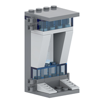 MOC1050 Salón de Armazón del Héroe de Hierro: Vitrinas de Bloques de Construcción DIY, Figuras de Acción Creativas, Visualizador, Ladrillos de Ensamblaje, Juguetes para Niños