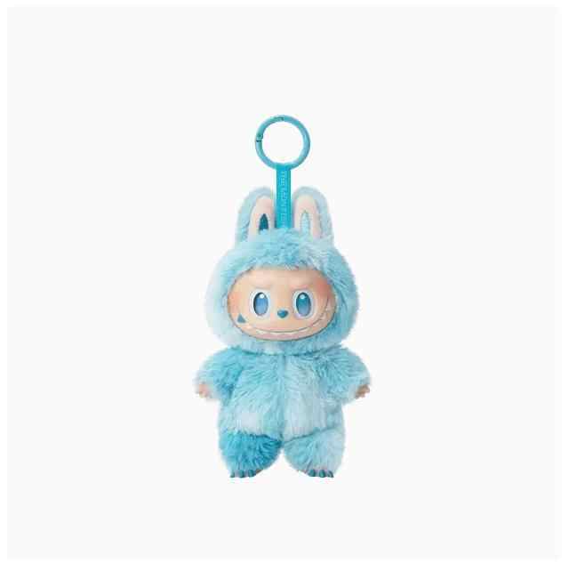 Labubu V3 Plush Toy Sitting Plush Small Brain Melon Labubu Keychain ...