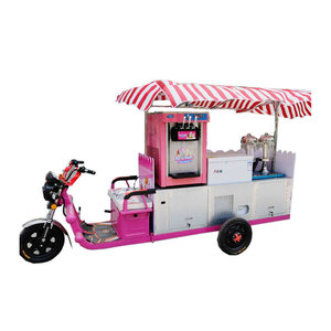 Carrito de Gelato, Bicicleta de Comida Rápida, Remolques Móviles de Helados en Venta - Product Image 5