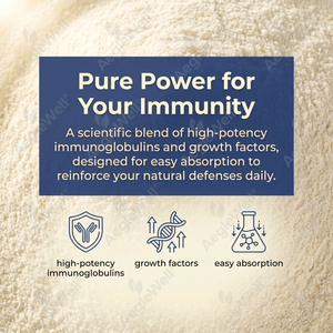 Poudre <span class=keywords><strong>de</strong></span> colostrum bovin nourri à l'herbe AegleWell, saveur myrtille entière non décortiquée, pot <span class=keywords><strong>de</strong></span> 200g - Product Image 4