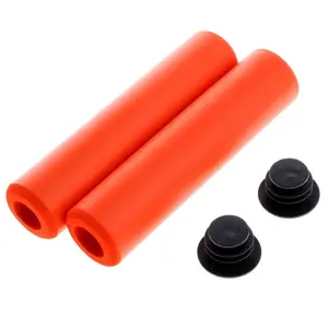 Bicycle Handle Bar Leather Grips MTB bike double lock ring handlebar cover bicycle Parts