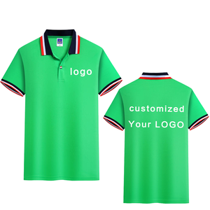 <span class=keywords><strong>Polo</strong></span> avec logo personnalisé simple pour hommes, vente en gros de haute qualité, jersey, tissu décontracté, golf, impression, broderie, estampage à chaud, sty uni - Product Image 4