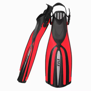 <span class=keywords><strong>Aletas</strong></span> <span class=keywords><strong>de</strong></span> Natación Profesionales Ajustables Tipo Arco, Material PP Ecológico, para Snorkel, Buceo Libre, Buceo con Escafandra, Talón Abierto - Product Image 6