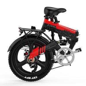 <span class=keywords><strong>LANKELEISI</strong></span> <span class=keywords><strong>G650</strong></span> 20 pouces vélo électrique pliable vélo de montagne ebike vélo de route de ville - Product Image 5
