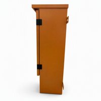 Gabinete de Distribución de Energía Temporal para Exteriores de 100A, 220V-380V, Caja de Energía de Acero para Obras de Construcción con Interruptor de Circuito