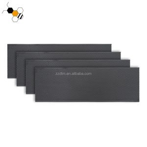 New Black <strong>Beehive</strong> Plastic <strong>Foundation</strong> Sheets For Bee Frames For Hive Set-up - Product Image 4