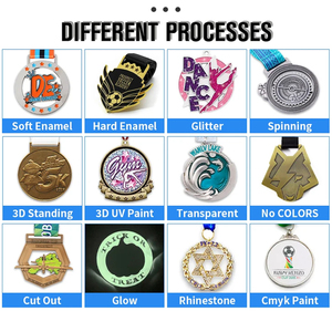Factory Hot Sale Custom Free Design Taekwondo <b>Running</b> Fencing Dance Medal Cheap Casting Enamel Award Sports <b>Animal</b> Medals - Product Image 4
