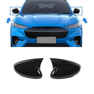 ฝาครอบกระจกมองหลังรถยนต์ ป้องกันรอยขีดข่วน สำหรับ Ford Mustang Mach-E ชุดแต่งรถยนต์ อุปกรณ์ตกแต่งรถยนต์ - Product Image 1