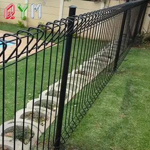 Brc recinzione pannelli giardino rete metallica saldata Roll Top Fence