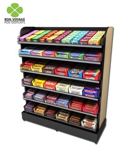 Étagères en fil métallique pour comptoir <span class=keywords><strong>de</strong></span> vente au détail, présentoirs pour chocolats et en-cas - Product Image 2