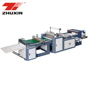 Macchina Automatica per la Produzione di Sacchetti in Plastica per Imballaggio Industriale di Cemento e Materie Prime con Sistema di Taglio Volante - Product Image 1