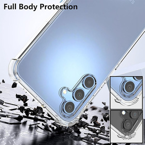 A05 A05S A35 A04 A14 A24 A35 custodia in Silicone TPU trasparente antiurto <span class=keywords><strong>per</strong></span> <span class=keywords><strong>Samsung</strong></span> Galaxy A55 A54 A53 <span class=keywords><strong>A52</strong></span> A52S A51 A50 5G <span class=keywords><strong>Cover</strong></span> del telefono - Product Image 3