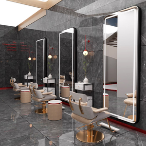 Custom Size Home Furniture Beauty Salon <strong>Mirror</strong> LED <strong>Mirror</strong> Dresser Decorative <strong>Wall</strong> Mounted Led Lights Illuminated Salon <strong>Mirror</strong>
