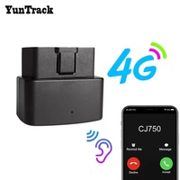 Dispositivo de Rastreo GPS 4G en Tiempo Real para Automóvil con Interfaz OBD Yuntrack, Rastreador OBD2