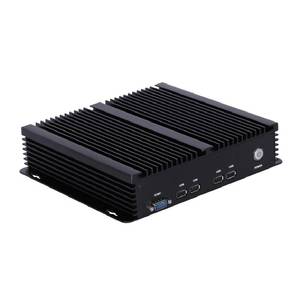 Mới nhất fanlss câm nhỏ PC Hot phiên bản hỗ trợ nhúng in-tel i3 4GB + 128GB Win-10 Wi-Fi nhà và văn phòng sử dụng Mini PC - Product Image 1