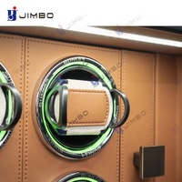 Boîte à remontoir automatique pour montres à 6 emplacements, moteur silencieux, coffre-fort en acier avec tiroirs à bijoux pour la maison