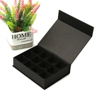 Vide personnalisé En Gros Truffe D'emballage En Carton De Papier Cadeau De Luxe Diviseur Inserts Boîtes Chocolat