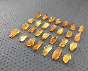 Gema rugosa de citrino Natural, colgante de corte Natural de alta calidad - Product Image 3