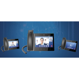 Gxv3480 IP Video điện thoại với hệ thống Android và 8 inch 10-point màn hình cảm ứng IPS LCD, 16 SIP tài khoản và <span class=keywords><strong>Wifi</strong></span> BT - Product Image 3