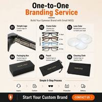 Lunettes de protection anti-lumière bleue légères Sunray Wholesale avec logo personnalisé, monture ronde classique rétro unisexe noire en TR90 pour le gaming