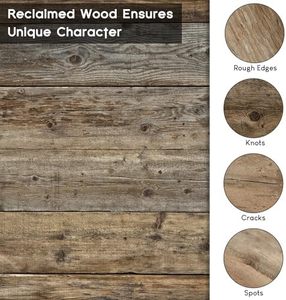 Mộc Mạc 8x10 hình ảnh khung, khai hoang barnwood khung ảnh với kính thật, đau khổ khung gỗ tự nhiên cho tường và bàn - Product Image 6