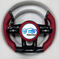 Volant de course style AMG en cuir Nappa, fourni directement par l'usine, pour Mercedes R190 AMG GT R172 SLK, adaptable aux véhicules sport.