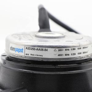 Ventilador axial con motor de husillo inversor de rodamiento de bolas de rotor externo ebmpapst A2D250-AA06-84 230V AC 150W 0.38A 250mm 2900RPM - Product Image 6