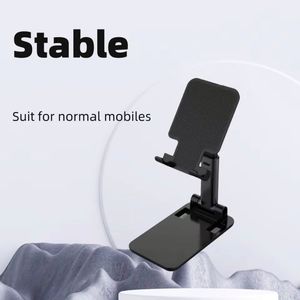 Hot Selling Portable <b>Foldable</b> Lazy Desktop Phone Holder Telescopic Phone Stand Printing Live Broadcast Plastic Stand - Product Image 5