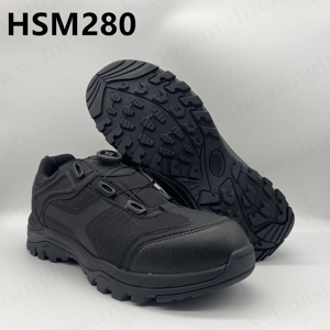 CXT, diseño de hebilla rotativa de corte bajo, zapatos de combate negros acolchados EVA + suela de goma Popular en <span class=keywords><strong>Indonesia</strong></span>, botas de senderismo HSM280 - Product Image 3