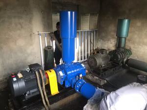 Bán nóng Ba rễ tri-thùy Turbo Blower OEM Tank blowers cho ao cá sục khí xử lý nước thải AC sâu Tank Blower - Product Image 4