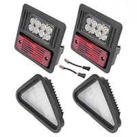 Kit de 4 feux LED avant et arrière pour chargeuse compacte Bobcat en plastique
