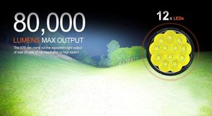 L20 High Lumens <b>Rechargeable</b> Handheld <b>Spotlight</b> Flashlight Powerful LED Large Ultra Long Lasting Flashlight & Torch - Product Image 2