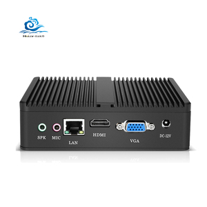 HLY Mini PC i3 4010Y 4010U DDR3L SSDHDDクアッドコアコンピューター (ホームオフィス用) WIFIファンレスデスクトップコンピューター