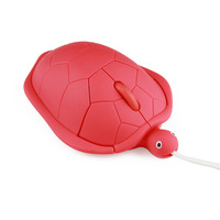 Souris filaire animal mignon USB 3D tortue souris optique souris pour ordinateur PC