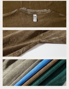 Men's Solid Color Cotton T-Shirt Short Sleeve O-Neck Regular t shirt Fit Casual Jersey Knitted <b>Plain</b> Dyed Breathable Top <b>tshirt</b> - Product Image 3