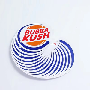 Etiquetas Adhesivas con Logotipo de Empresa, Impresión UV, Personalizadas, Resistentes al Agua, Vinilo Adhesivo, PVC, Diseño de Dibujos Animados, Troqueladas - Product Image 2