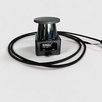 Capteur LiDAR 2D à interface complète PNP NPN RS232 RS485 Ethernet, 270 degrés, 40 m, pour machines mobiles, anti-collision