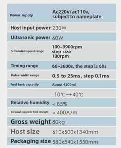 CNC-601A Fuel <strong>Injector</strong> Cleaning And Testing Instrument - Product Image 4