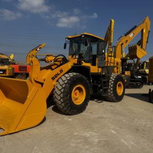 निर्माण हैवी ड्यूटी सेकेंड हैंड sdlg l958f व्हील लोडर 2024 मॉडल 6000 किलोग्राम क्षमता इंजन शामिल - Product Image 1