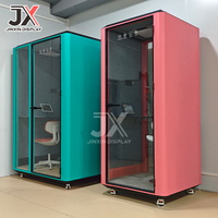 Cabine acoustique insonorisée modulaire de grande taille écologique pour les réunions privées en intérieur pour les bureaux