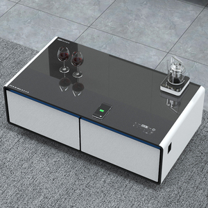 โต๊ะกาแฟอัจฉริยะพร้อมตู้เย็นในตัว ชาร์จไร้สาย ช่องเสียบ USB รุ่น TB135 เฟอร์นิเจอร์ตู้เย็นขนาดเล็ก - Product Image 4