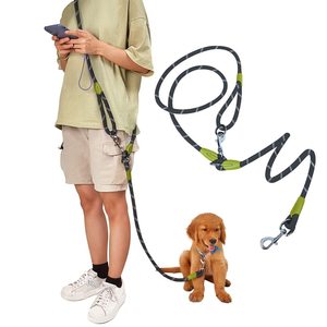 KingHon Custom Step-in Leash 2 in 1 <b>Dog</b> Slip Rope Leash <b>Harness</b> Climbing <b>Dog</b> Rope Slip Lead Leash for <b>Large</b> Medium <b>Dog</b> Puppy - Product Image 1