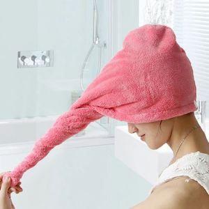 Serviette personnalisée, turban, foulard, serviette à cheveux en microfibre torsadée à séchage rapide - Product Image 4