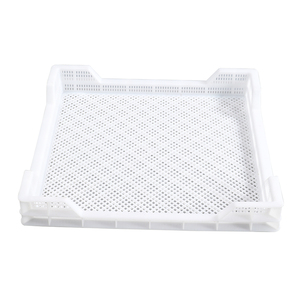 Plateaux <span class=keywords><strong>de</strong></span> séchage en plastique empilables <span class=keywords><strong>de</strong></span> qualité supérieure, en matière première pure <span class=keywords><strong>de</strong></span> qualité alimentaire, <span class=keywords><strong>pour</strong></span> <span class=keywords><strong>fruits</strong></span> <span class=keywords><strong>de</strong></span> <span class=keywords><strong>mer</strong></span> surgelés / légumes / <span class=keywords><strong>fruits</strong></span> - Product Image 2