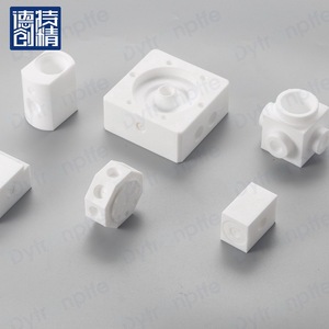 Dechuang <b>PTFE</b> Diaphragm White Wear Resistant Medical Grade Parts DC-008 - Product Image 2