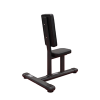Banc de musculation inclinable robuste, cadre en tube d'acier rectangulaire, coussin en mousse haute densité, banc d'exercice pour haltères