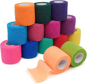 YOUNGSON Wholesale Custom Pet Wrist Knee Ankle First Aid Elastic Non-woven Breathable Colorful Medical Self-adhesive <b>Sports</b> 5m - Product Image 5